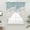 Blue Teal, variant on Blue Coastal Coral Swag Curtains for Kitchen/Bedroom/Living Room, Summer Beach Ocean Abstract Art Scalloped Curtains 63 Inch Long, Rod Pocket Window Swag Topper Curtains Valances 2 Panels Set 36"x63"