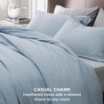 thumbnail image 3 of Juego de edredón doble Bedsure, color azul claro, 173 x 224 cm, 2 piezas, 3 of 9