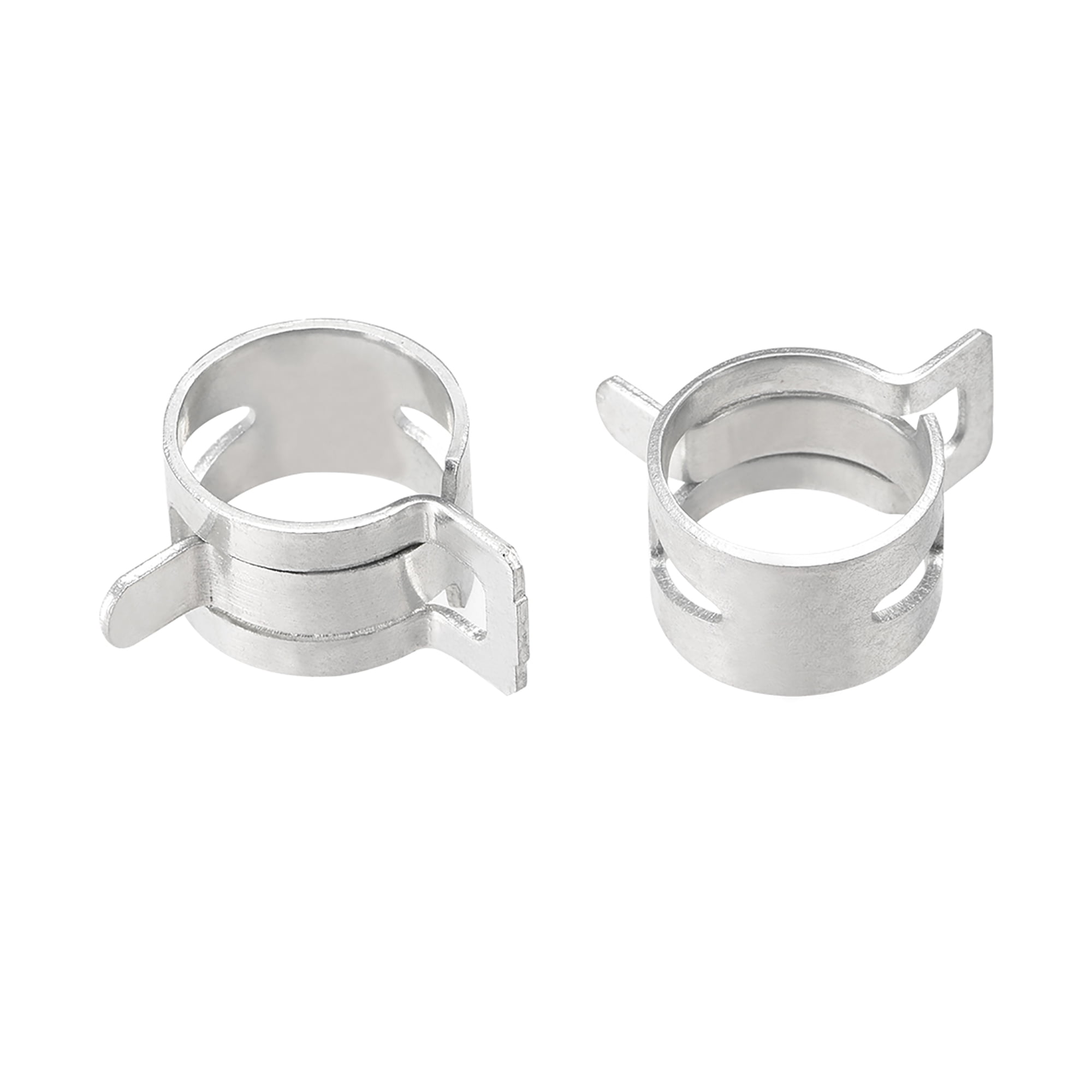 Steel Band Clamp 16mm for Fuel Line Silicone Hose Tube Spring Clips