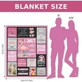 thumbnail image 6 of Flamingo Gifts Blanket for Women, 40X50 Inch Pink Flamingo Blanket for Girls, Flamingo Plush Flamingo Throw, Flamingo Decor, Flamingo Stuff, Christmas Birthday Gifts for Flamingo Lovers, 6 of 6