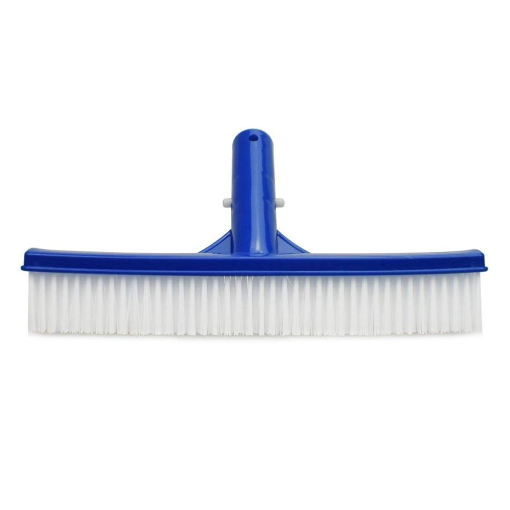 10" Wide Pool Brush Durable Nylon Brush with Soft Nylon Bristles for
