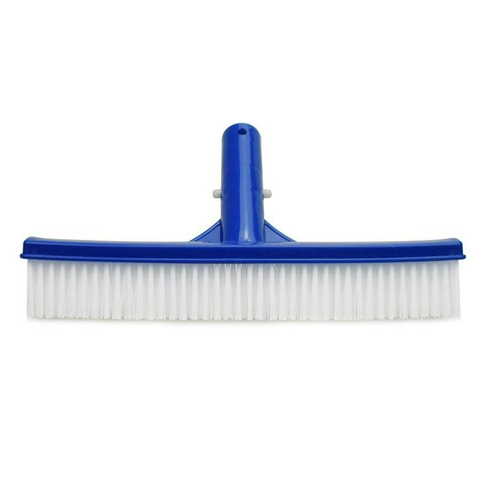 10" Wide Pool Brush Durable Nylon Brush with Soft Nylon Bristles for