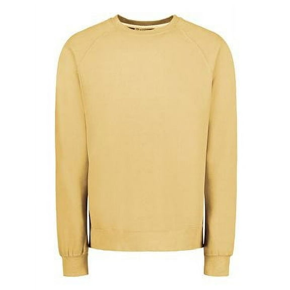 MV Sport Mens Vintage Fleece Raglan Crewneck