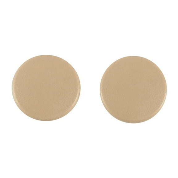 2Pcs Beige Rear Armrest Seat Bolt Cover Cap For Chevrolet Tahoe GMC Yukon