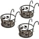 thumbnail image 1 of Rawiri 3 Robustos Soportes para Plantas de Metal, Soporte para Plantas para Decoración de Balcones, Bistros y Cafeterías, Soportes para Macetas Jardineras para Interiores y Exteriores, Estructura, 1 of 4