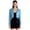 Light Blue, variant on Women's Shiny Sequin Party Jacket Open Front Cardigan Long Sleeve Glitter Cropped Blazer Bolero Shrug Light Blue One Size