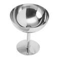 Ice Cream Goblet Stainless Steel Food Grade Dishwasher Safe Stable
