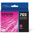 thumbnail image 1 of Epson 702 DURABrite Ultra Standard Capacity Cartridge Ink, Magenta (T702320), 1 of 6