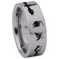 thumbnail image 3 of Dragon Loop Tungsten Carbide Ring, 3 of 9