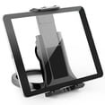 thumbnail image 3 of QualitChoice Metal Desktop Tablet Holder Foldable Extend Support Desk Mobile Phone Holder Stand Adjustable for 4.5-11inch Mobile Phone, 3 of 6