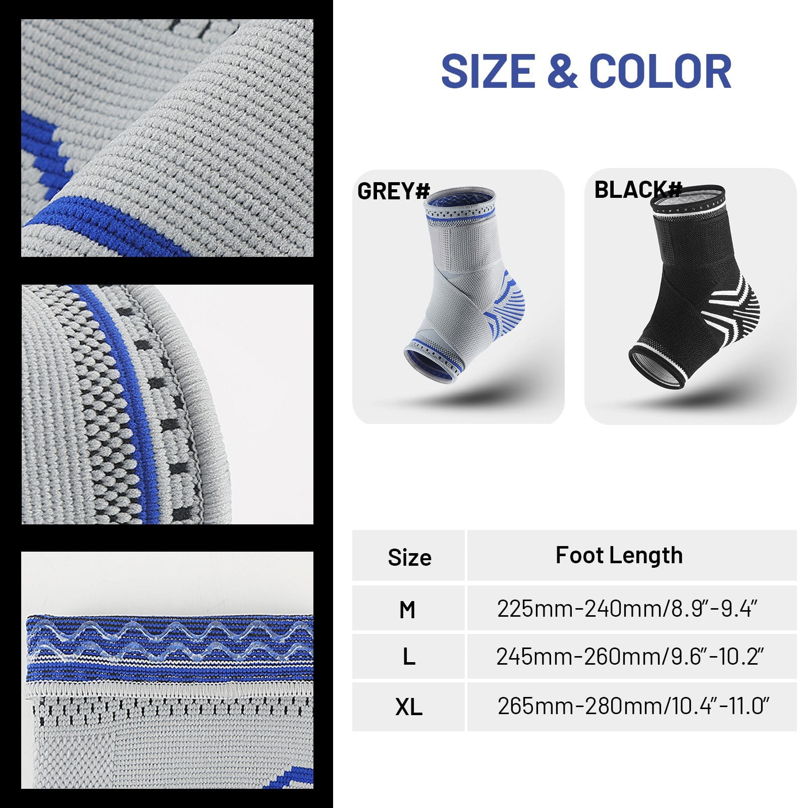 Adjustable Ankle Brace Support for Sports and Activities
