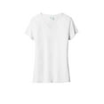 thumbnail image 3 of Port Co Adult Female Women Plain Short Sleeves T-Shirt White 3X-Large, 3 of 4