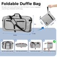 thumbnail image 3 of Bolsa de lona Fmeida de 65 litros con compartimento para zapatos, repelente al agua, 3 of 7
