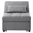thumbnail image 3 of Boone Convertible Lounge Chair, Hot Pink, 3 of 7