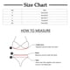 thumbnail image 5 of Gibobby Calzoncillos para mujer Moda de mujer Casual Sexy Cintura Ropa interior Calzoncillos a rayas de color Ropa interior Bragas de mujer(Blanco,M), 5 of 5