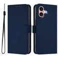 thumbnail image 2 of Compatible with iPhone 16 Plus Wallet case with RFID Blocking Credit Card Holder,Flip Book PU Leather Protective Shockproof Anti-fall Phone Case Cover Women Men for iPhone 16 Plus,Navyblue, 2 of 11