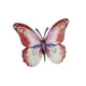 thumbnail image 5 of 3D Mariposa Metal Decoraciones de Pared Esculturas de Pared Balcón Decoración para El Hogar Interior Jardín Al Aire Libre Colgando Arte de La Pared de Rojo Sunnimix Escultura de pared, 5 of 8