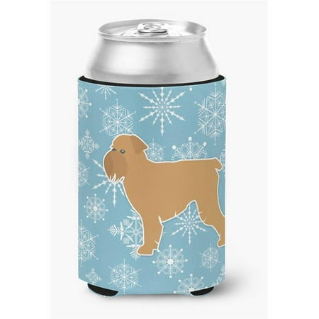

Winter Snowflake Brussels Griffon Can or Bottle Hugger