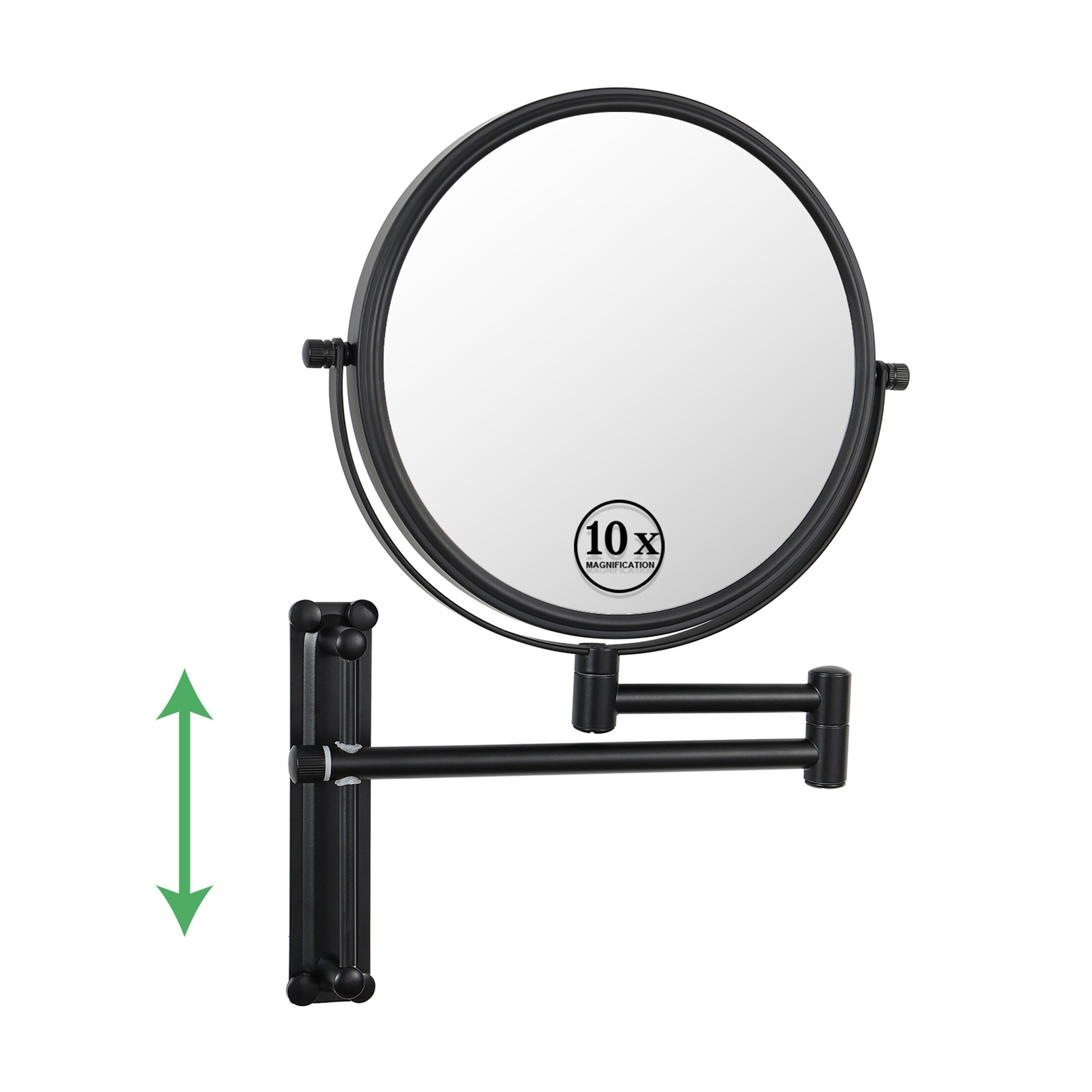 YJTONWIN 10x Magnifying Wall Mounted Makeup Mirror 10X Magnification
