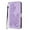 Purple, variant on Wallet Case for iPhone 12 Pro Max, PU Leather Flip Protective Phone Case Wrist Strap Card Slots Holder Pocket Emboss Flower Stand Magnetic Book Case for iPhone 12 Pro Max - Black