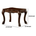 thumbnail image 3 of ACME Dresden End Table, Cherry Oak, 3 of 5