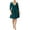 Hunter Green, variant on Love Squared Womens Plus Knotted Fit & Flare Cocktail Dress