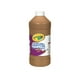 thumbnail image 1 of Botella comprimible Crayola de Tempera Paint, color marrón, 946 ml, lavable, 1 of 2