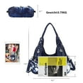 thumbnail image 5 of Bolso de hombro para mujer, bolso hobo, bolsos de hombro, bolsos con asa, bolsos de mano de piel sintética suave con cremallera, bolso de mano, muchos compartimentos, gran bolso para mujer, 5 of 5