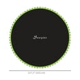 thumbnail image 2 of Soozier Tapis de Remplacement pour Trampoline Rond de 12 Pi, Tapis de Saut en PP Vert avec 72 Crochets en V et Outil à Ressort, Matériau Robuste Résistant aux UV pour les Loisirs Extérieurs dans la Cour Arrière, 2 of 7