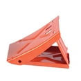 thumbnail image 3 of Wzmzjy Steel Wheel Chock Convenient Stable Tire Stop for RV Trailer Automotive Orange, 3 of 9