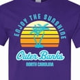 thumbnail image 4 of Inktastic Summer Enjoy the Sunshine Outer Banks North Carolina in Blue T-Shirt, 4 of 5