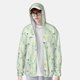 thumbnail image 2 of Balery Wildflower Watercolor 5 Sudadera ligera de manga larga con capucha y protección solar UPF 50+ para hombre y mujer, ideal para pesca y running-XX-Large, 2 of 7