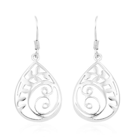 925 Sterling Silver Dangle Drop Earrings Gift Jewelry for