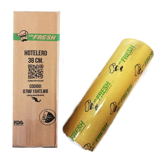 Vitafilm de Grado Alimenticio MR. FRESH Mod. Hotelero 600 mts 38 cm 15 Pulg