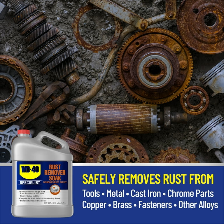 Free Shipping! WD-40 Specialist Rust Remover Soak Gallon for