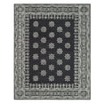 thumbnail image 4 of Martha Stewart Gracious Garden Geometric Bordered Wool Area Rug, Spud, 9' x 12', 4 of 11
