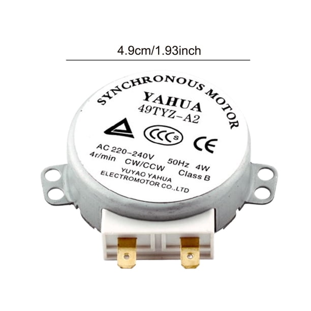 Motor Síncrono SSM-16H Para Plato Giratorio De Microondas - Repuesto Compatible, Referencia 6549W1S002D