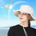 thumbnail image 6 of Travel Anti-uv Bucket Hat for Summer Spring Adult Unisex Sunproof Fisherman Hat, 6 of 15