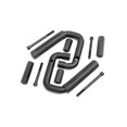 thumbnail image 1 of Rough Country Front Black Steel Grab Handles for 07-18 Jeep Wrangler JK - 6501, 1 of 9