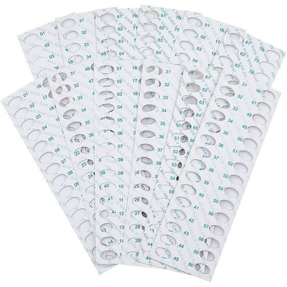 30Pcs 30 Positions Embroidery Thread Paper Organizer Stitch Thread Holder Storage Tool Thread Organiser Cards for Cotton Thread Craft DIY Sewing Storage