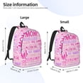 thumbnail image 6 of Wukai Best Mom ever Paper Reusable Cosmetic bag,Travel Toiletry Organizer Capacity,Waterproof Puzzle Bags, 6 of 7