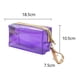 thumbnail image 2 of Laklulu Bolsas de almacenamiento impermeables Bolsa de aseo con cremallera transparente de PVC con asa, 2 of 6