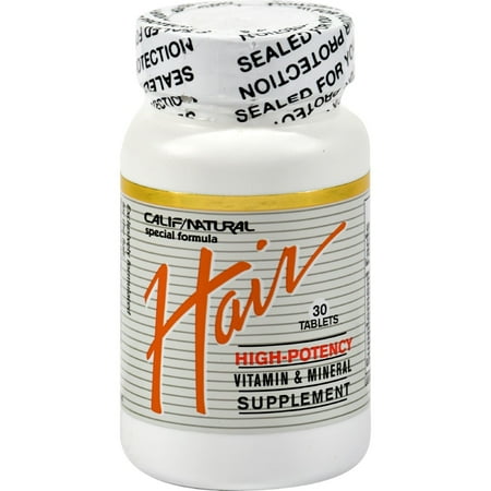 California Natural Hair 30 Tablets