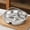 B, variant on Divided Serving Tray, Stainless Steel Food Plate, Five Compartment Meal Prep Tray, Round Food Organizer Platter For Snacks Side Dishes Lunch Serving And Kitchen Dining