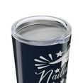 thumbnail image 6 of Graduation 20 oz Stainless Steel Travel Tumbler Double-Wall Insulated with Lid, Blue, 6 of 13