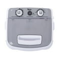 thumbnail image 5 of ZOKOP Compact Single Tub with Built-in Drain Pump XPB38-ZK3 10lb Elution Integrated Semi-automatic Gray Cover Washing Machine, 5 of 9