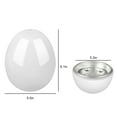 thumbnail image 2 of Microwave Egg Boiler, EEEkit Microwave Egg Maker, Rapid Easy ​Egg Cooker, Microwave Egg Steamer, Boiled Egg Poachers, White, 2 of 7