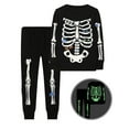 thumbnail image 2 of Xudanell Newborn Boy Outfits Cartoon Print Halloween Baby Outfit Luminous Toddler Boy Clothes for Home, 2 of 7