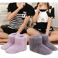 thumbnail image 5 of USB Electric Heating Slippers, Heated Feet Warmers, Heating Slippers, Soft Winter Warm Heating Booties Electric Heated Foot, Winter Warmer High Boot Slippers Shoes, for Women Men, 5 of 5