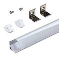 thumbnail image 1 of Armacost Lighting 960051 Ruban Lumineux LED avec Diffuseur, Argent, 1 of 7